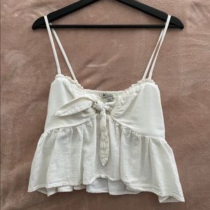 White Bralette Tank
